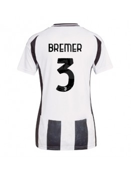 Juventus Gleison Bremer #3 Heimtrikot für Frauen 2024-25 Kurzarm